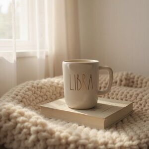 Rae Dunn LIBRA mug